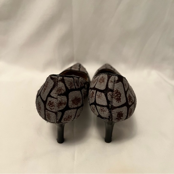 Cow leather Nine West pumps size 7.5 - Picture 3 of 5